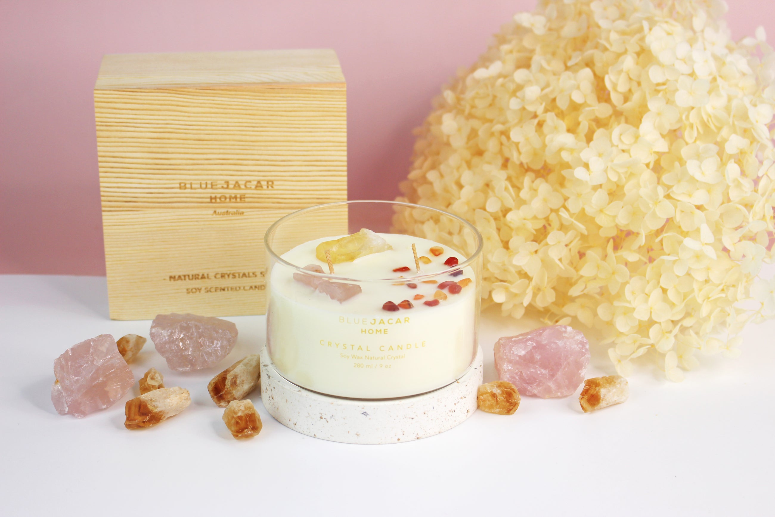 Dreamy Tuberose Crystal Candle