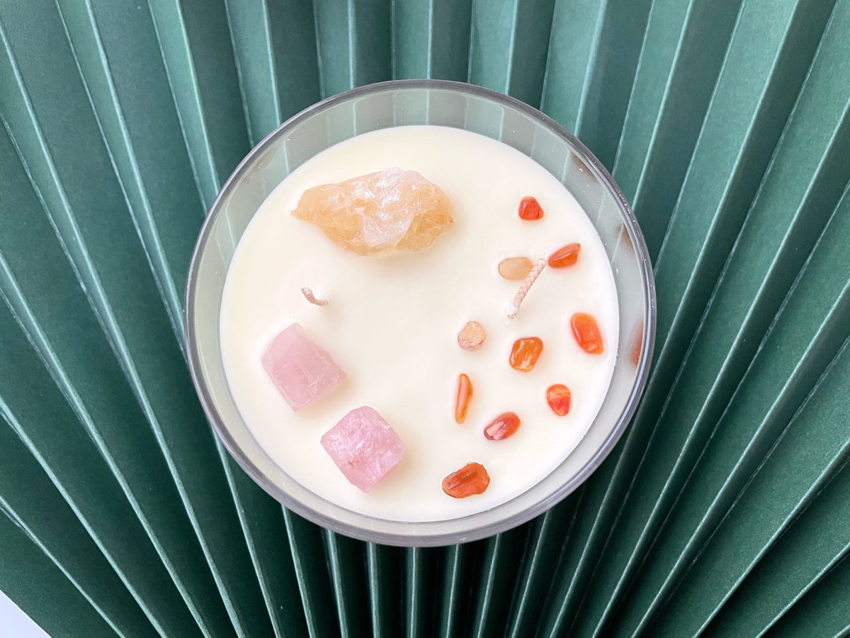 Dreamy Tuberose Crystal Candle