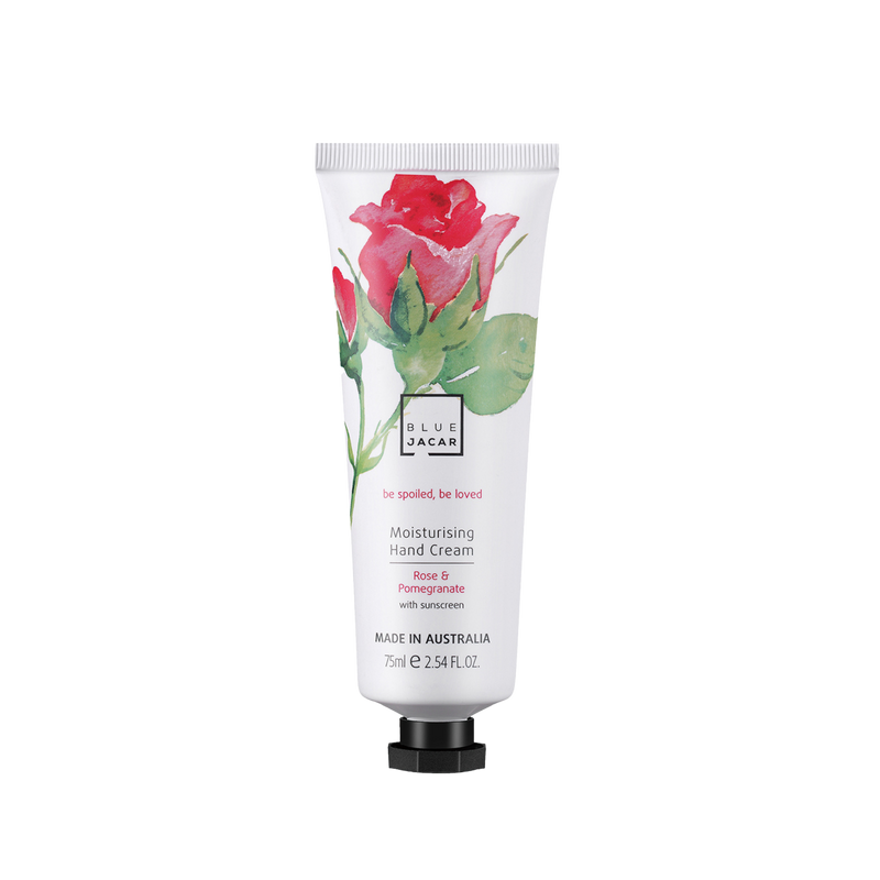 Rose & Pomegranate Moisturising Hand Cream with Sunscreen