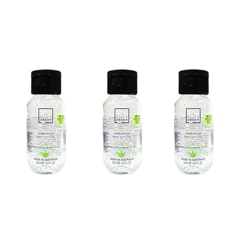 Antibacterial Hand Sanitiser 50ml Trio Set