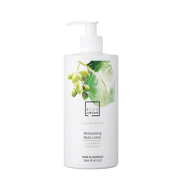 Cucumber & Kakadu Plum Moisturising Body Lotion - Blue Jacar, Body Care