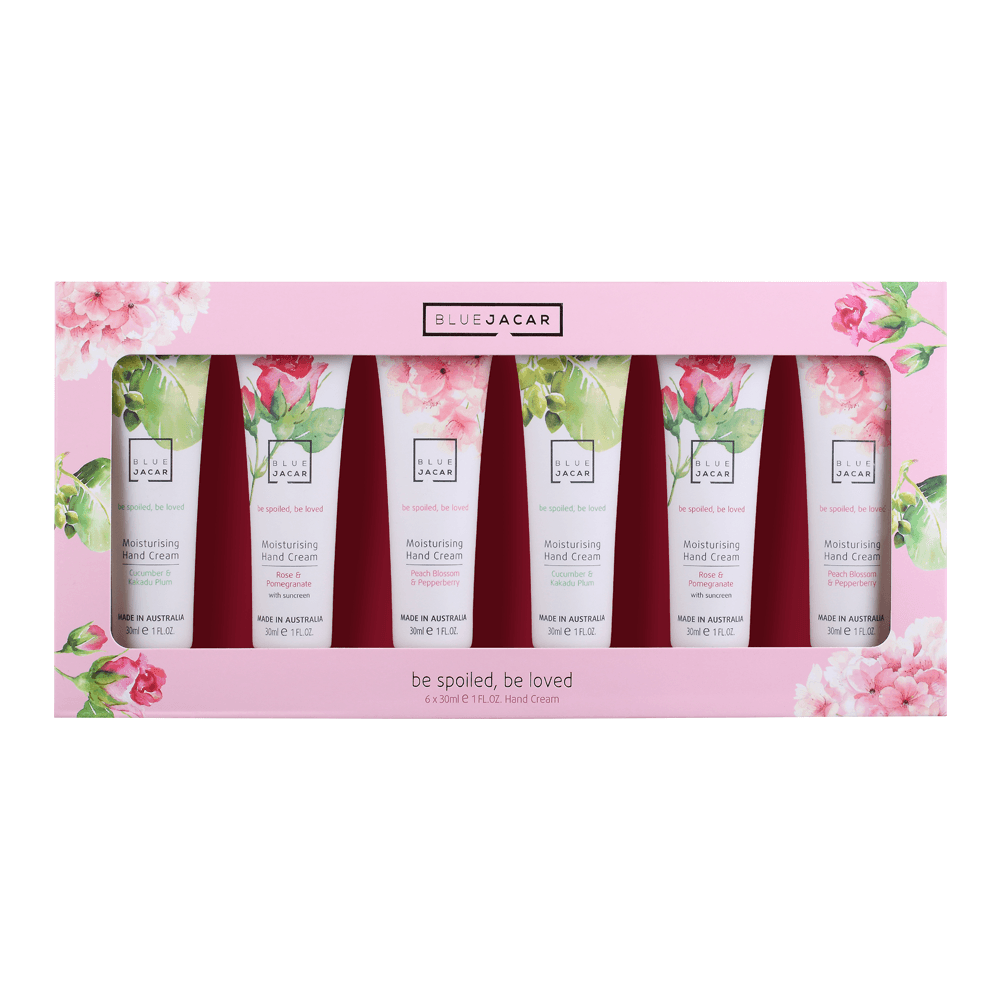 Be Loved Hand Cream Gift Set 6 x 30ml - Blue Jacar, Hand Cream