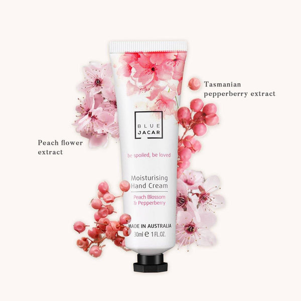 Peach Blossom & Pepperberry Hand Cream - Travel Size - Blue Jacar, Hand Cream