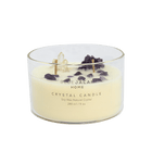 'Poetry of Provence' Crystal Healing Candle - Blue Jacar, Candle