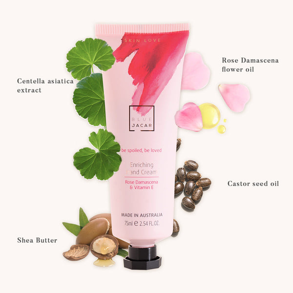 Rose Damascena Enriching Hand Cream - Blue Jacar, Hand Cream