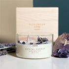 'Poetry of Provence' Crystal Healing Candle - Blue Jacar, Candle