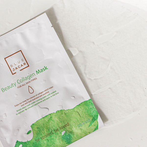 Beauty Collagen Sheet Mask - Blue Jacar, Skin Care