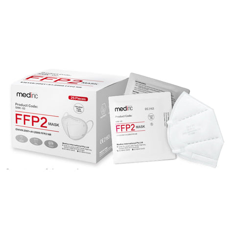 Medinc FFP2 Protective Filtering Half Mask 25pcs
