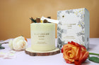 'Midnight in Christmas' Dried Flower Candle - Blue Jacar, Candle