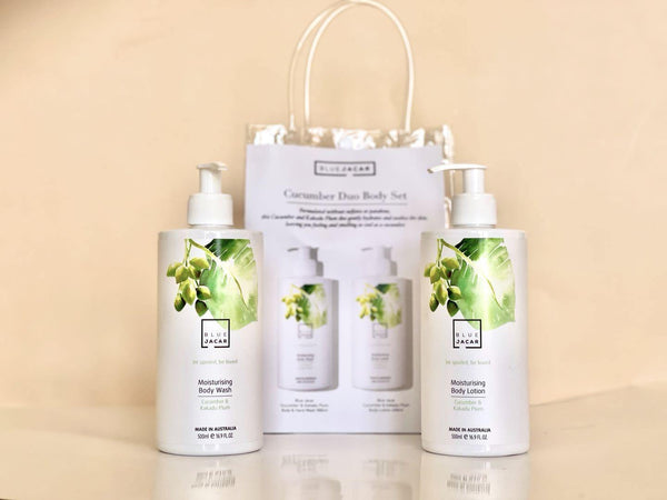 Cucumber & Kakadu Duo Body Set - Blue Jacar, Body Care