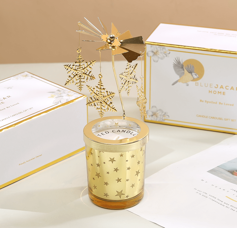 Summer Snow Candle Carousel Gift Set