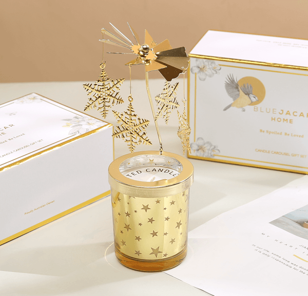 'Summer Snow' Candle Carousel Gift Set