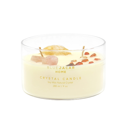 'Dreamy Tuberose' Crystal Healing Candle