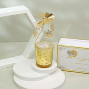 Golden Bloom Candle Carousel Gift Set