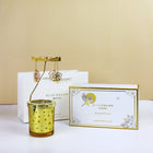 Golden Bloom Candle Carousel Gift Set